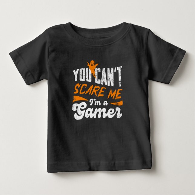 Camiseta Para Bebê Você Não Pode Me Assustar Eu Sou um Presente de Jo (Frente)