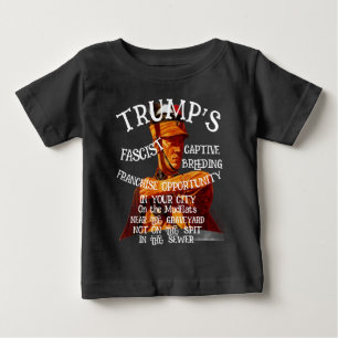 Camiseta Para Bebê Voto Político Patriótico Trump Partido Republicano