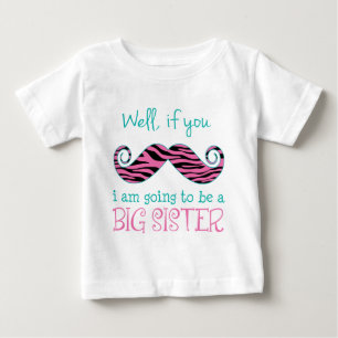 Camiseta Para Bebê Vou ser uma Irmã Grande