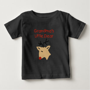 Camiseta Para Bebê Vovó Caro Vovó Vovó Vivo Natal