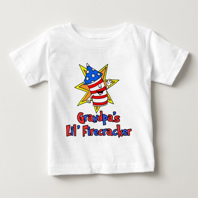 Camiseta Para Bebê Vovô é o Pequeno Físico (Frente)