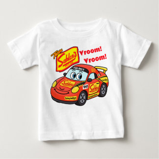 Camiseta Para Bebê Vroom Vroom