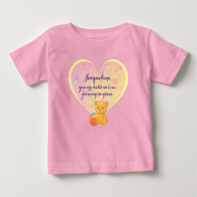 Camiseta Para Bebê VTVR-HELDINLOVE2-BT - Baby T-Shirts (Frente)