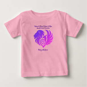 Camiseta Para Bebê VTVR-RISEWITHGRACE-BT - Blusas de Bebê