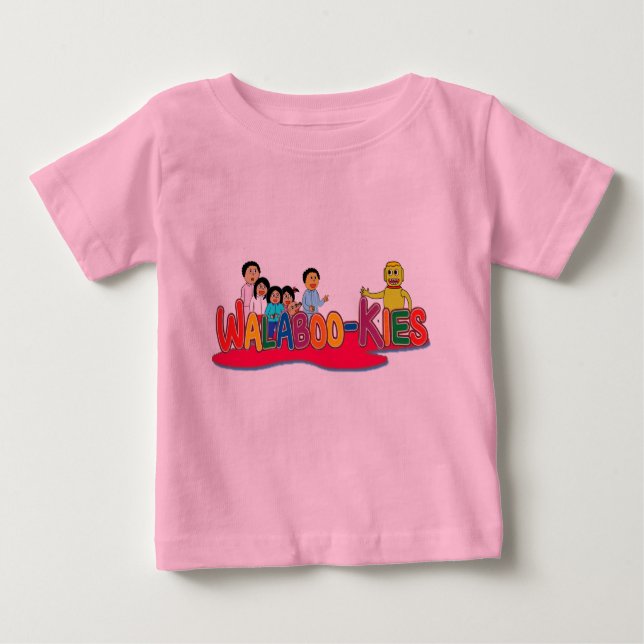CAMISETA PARA BEBÊ WALABOKIES BABY GIRL BODSUIT (Frente)