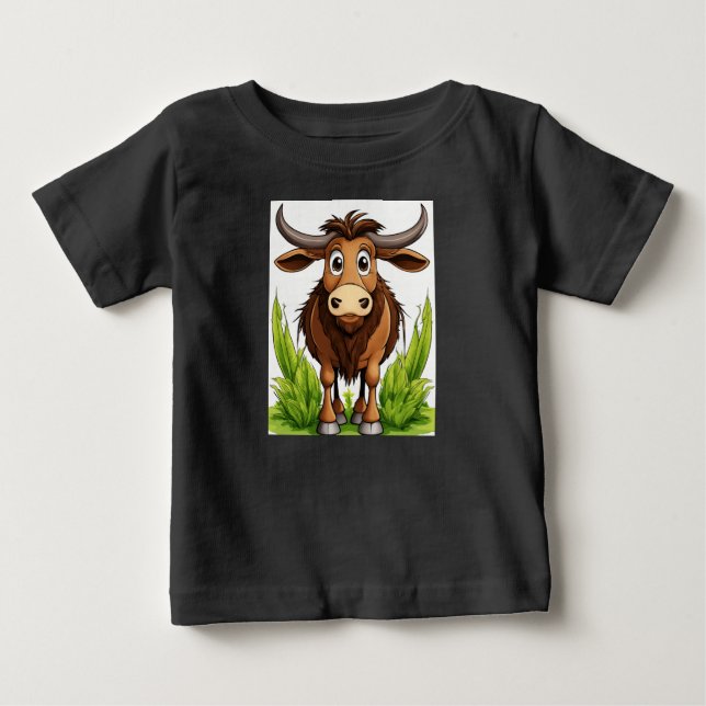 Camiseta Para Bebê Wally o Gnau (Frente)