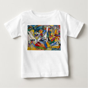 Camiseta Para Bebê Wassily Kandinsky - Composição II Arte Abstrata