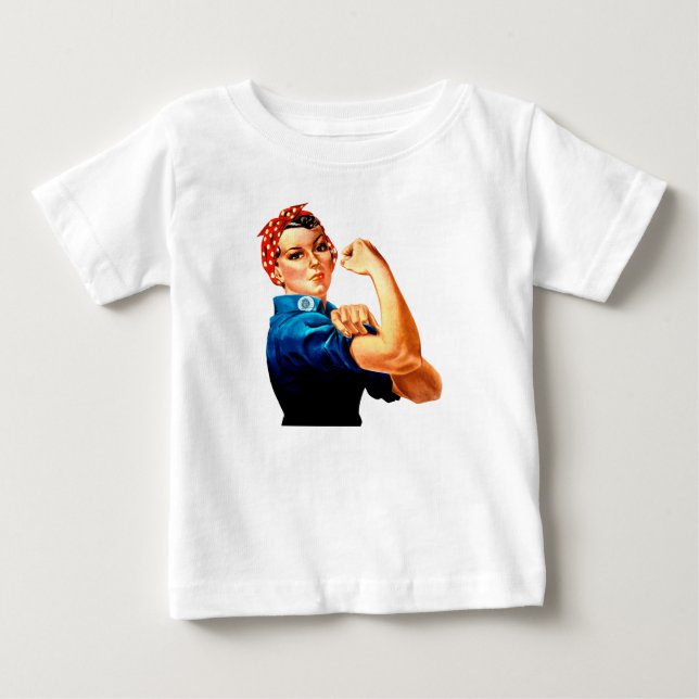Camiseta Para Bebê We can do it! T-shirt  (Frente)