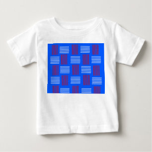 Camiseta Para Bebê Weave de 4 de julho
