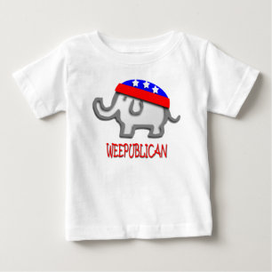 Camiseta Para Bebê Weepublican