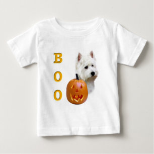Camiseta Para Bebê West Highland White Terrier Boo