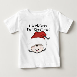 Camiseta Para Bebê White Baby 1rua Natal