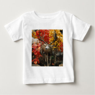 Camiseta Para Bebê Whitetail No Outono