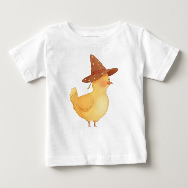 Camiseta Para Bebê Wicked Duck Baby T-Shirts (Frente)