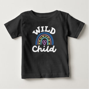Camiseta Para Bebê Wild Child