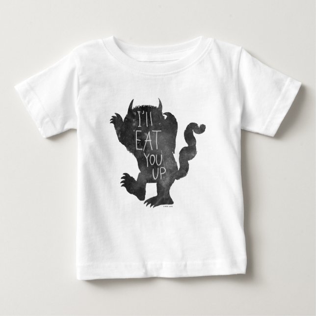 Camiseta Para Bebê Wild Thing | Eu vou te comer (Frente)