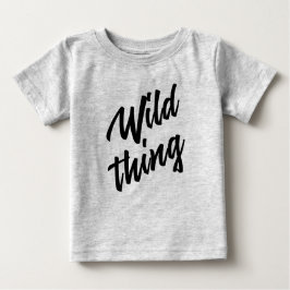 Camiseta Para Bebê WILD THING para crianças