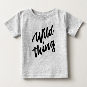 Camiseta Para Bebê WILD THING para crianças