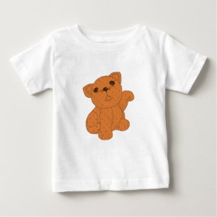 Camiseta Para Bebê winkekatze