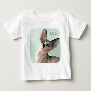 Camiseta Para Bebê Winky diz: "LOL!"