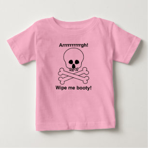 Camiseta Para Bebê WipeMeBooty