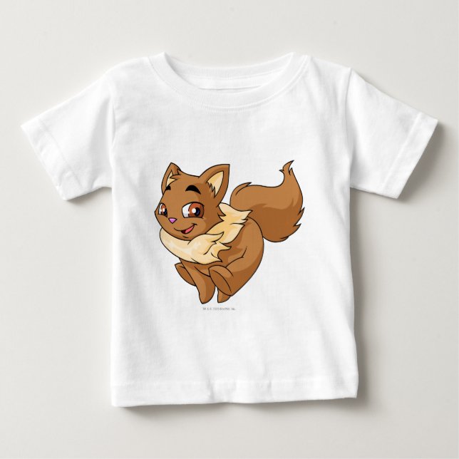 Camiseta Para Bebê Wocky Brown (Frente)