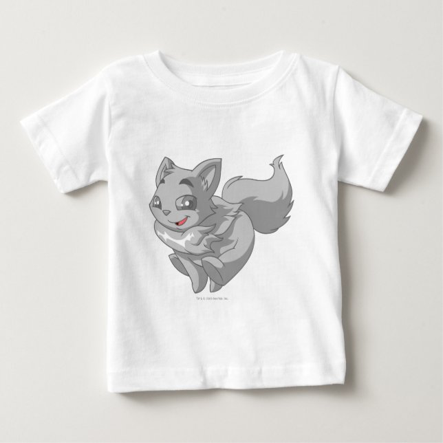 Camiseta Para Bebê Wocky Silver (Frente)