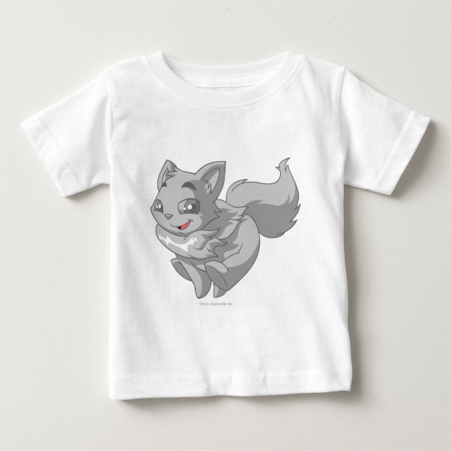 Camiseta Para Bebê Wocky Silver (Frente)