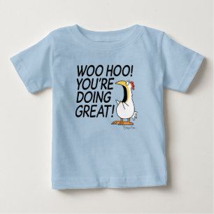 Camiseta Para Bebê WOO HOO VOCÊ ESTÁ FAZENDO O EXCELENTE Sandra Boy