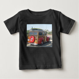 Camiseta Para Bebê Woodie Wagon
