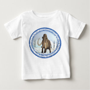 Camiseta Para Bebê Wooly Mammoth