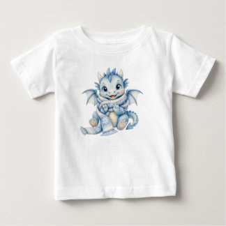 Camiseta Para Bebê Xale de Bebê Dragão de Inverno Aconchegante Livro 
