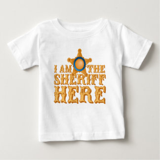 Camiseta Para Bebê Xerife