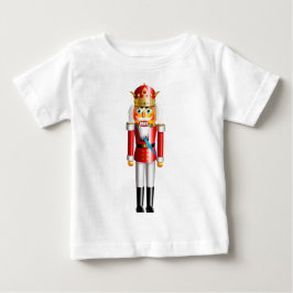 Camiseta Para Bebê Xmas Nutcracker King