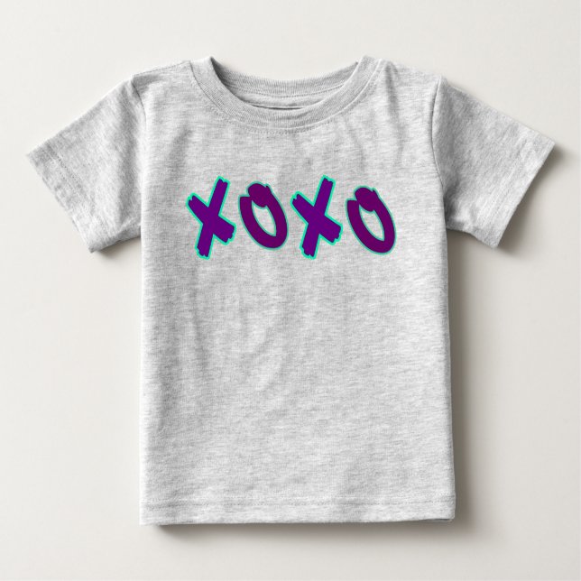Camiseta Para Bebê XOXO Toddler Tee (Frente)