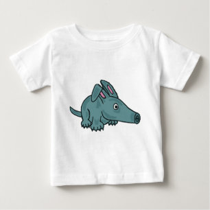Camiseta Para Bebê XX- porco-da-terra impressionante
