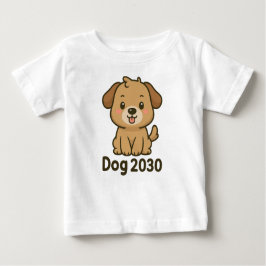 Camiseta Para Bebê Year of the Dog 2030