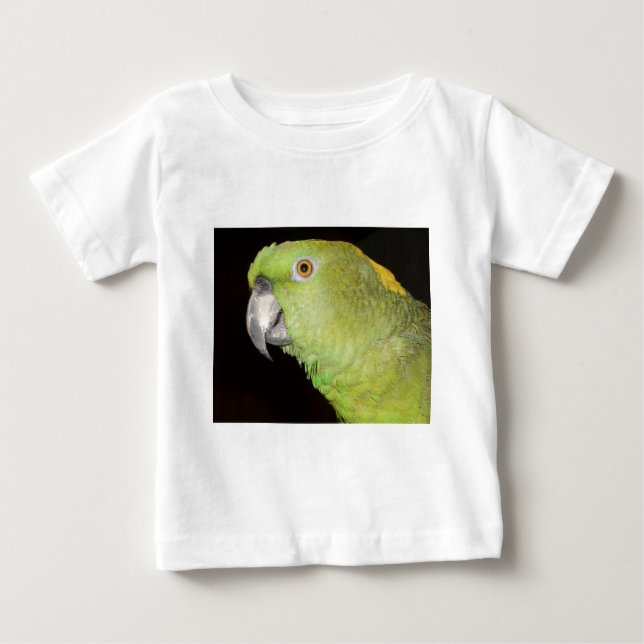 Camiseta Para Bebê Yellownape Amazon (Frente)
