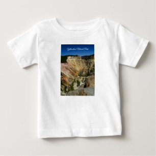 Camiseta Para Bebê Yellowstone Grand Canyon