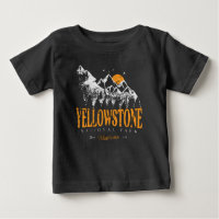 Yellowstone National Park Wolf Mounates Vintage