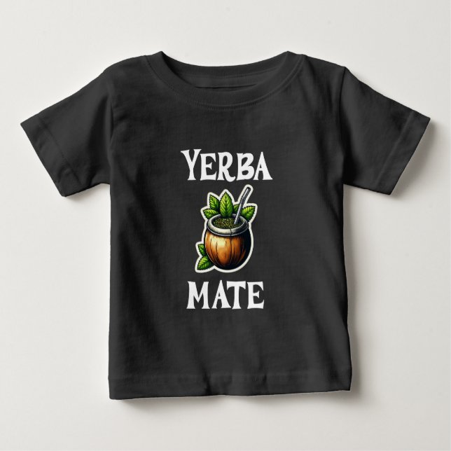 Camiseta Para Bebê Yerba Mate (Frente)