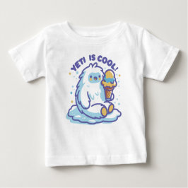 Camiseta Para Bebê Yeti é legal