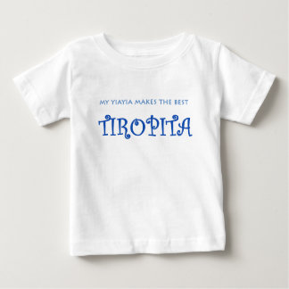 CAMISETA PARA BEBÊ YIAYIA/TIROPITA