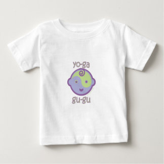 Camiseta Para Bebê Yoga Speak Baby : Yo-Ga Gu Gu