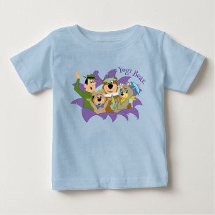 Camiseta Para Bebê Yogi Bear e Amigos Surpresa