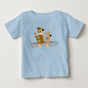 Camiseta Para Bebê Yogi Bear e Boo Fund Adventure