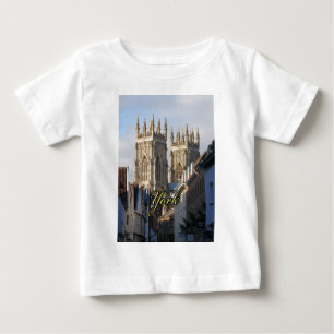 Camiseta Para Bebê York Minster England