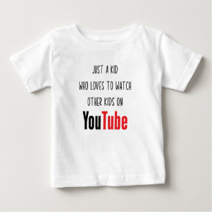 Camiseta Para Bebê YouTube