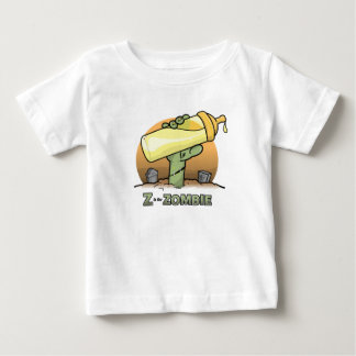 Camiseta Para Bebê "Z" é para o t-shirt infantil da "garrafa" do