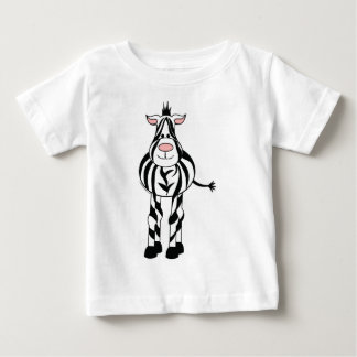 Camiseta Para Bebê Zebra